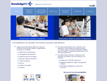 Tablet Screenshot of knowledgewise.co.uk